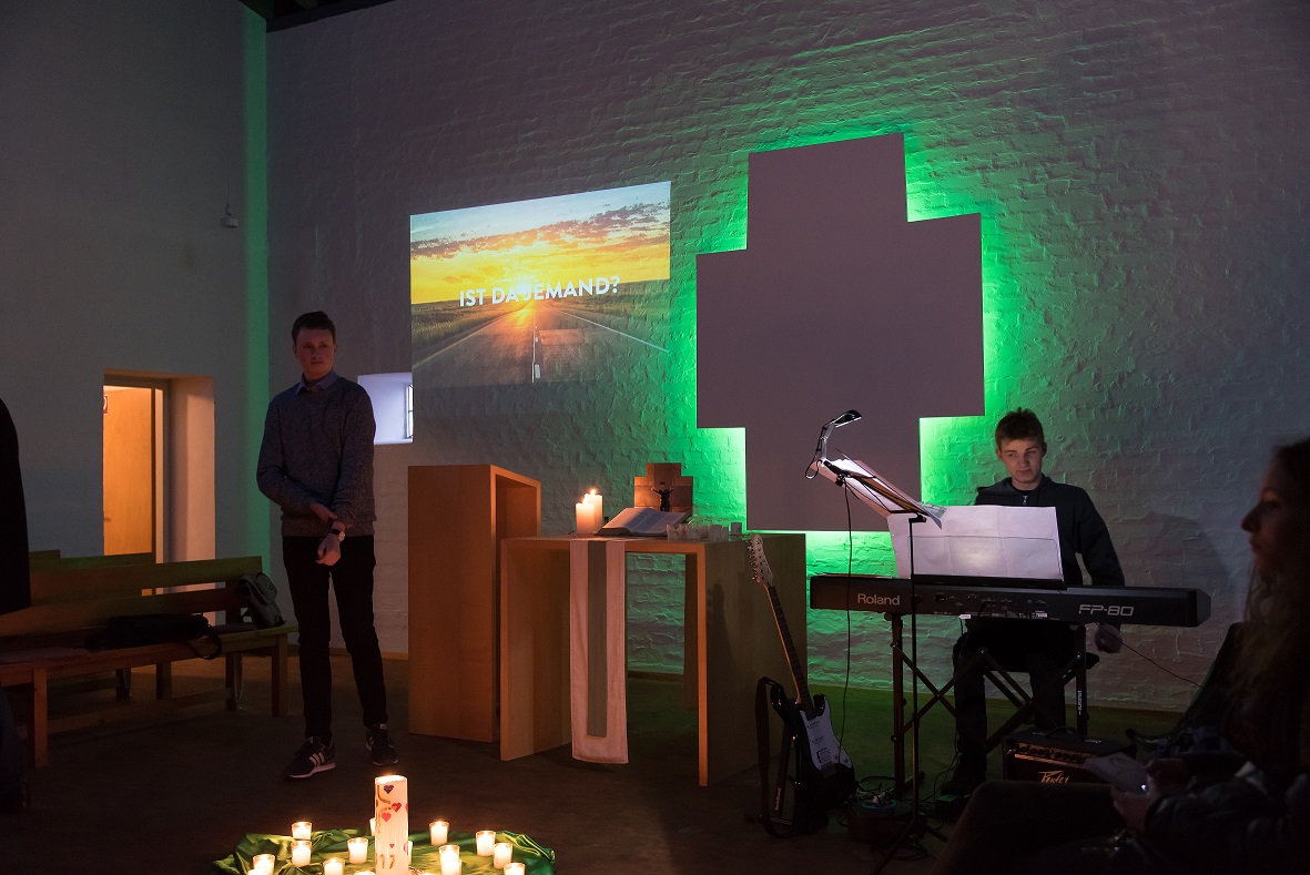 Jugendgottesdienst in der Erlöserkirche