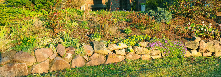 Kreuzkirche Garten Frühling 2025
