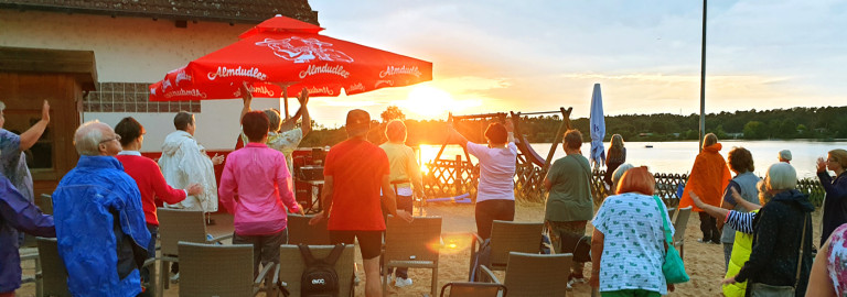 Meditation zum Sonnenuntergang 2023