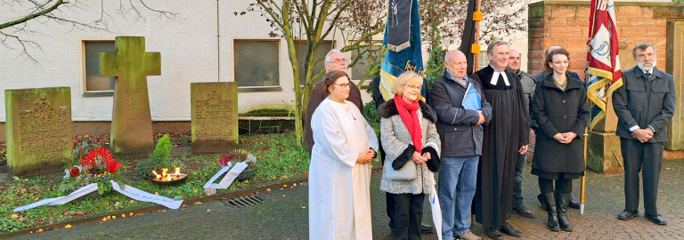 Gedenken zum Volkstrauertag in Kahl