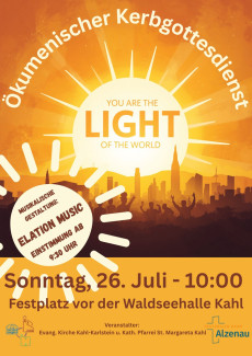 Plakat Ökumenischer Kerbgottesdienst 2026