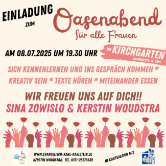 Oase-Abend Juli 2025