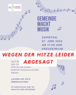 Gemeinde macht keine Musik