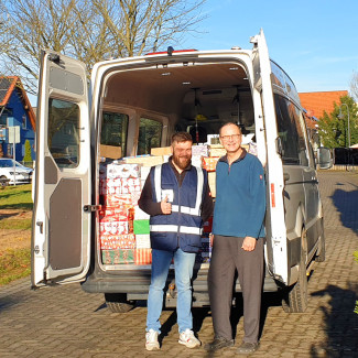 Danke für 54 Weihnachtspäckchen!