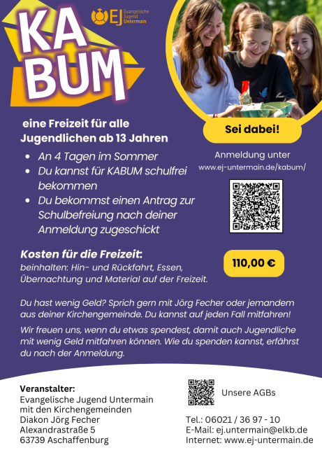 KABUM 2025 Rückseite Flyer