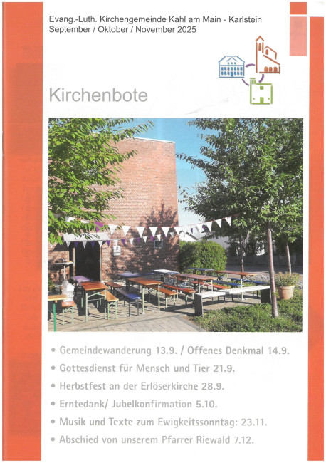 Kirchenbote Sept - Nov 2025