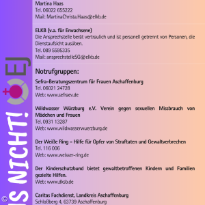 Bei uns nicht!